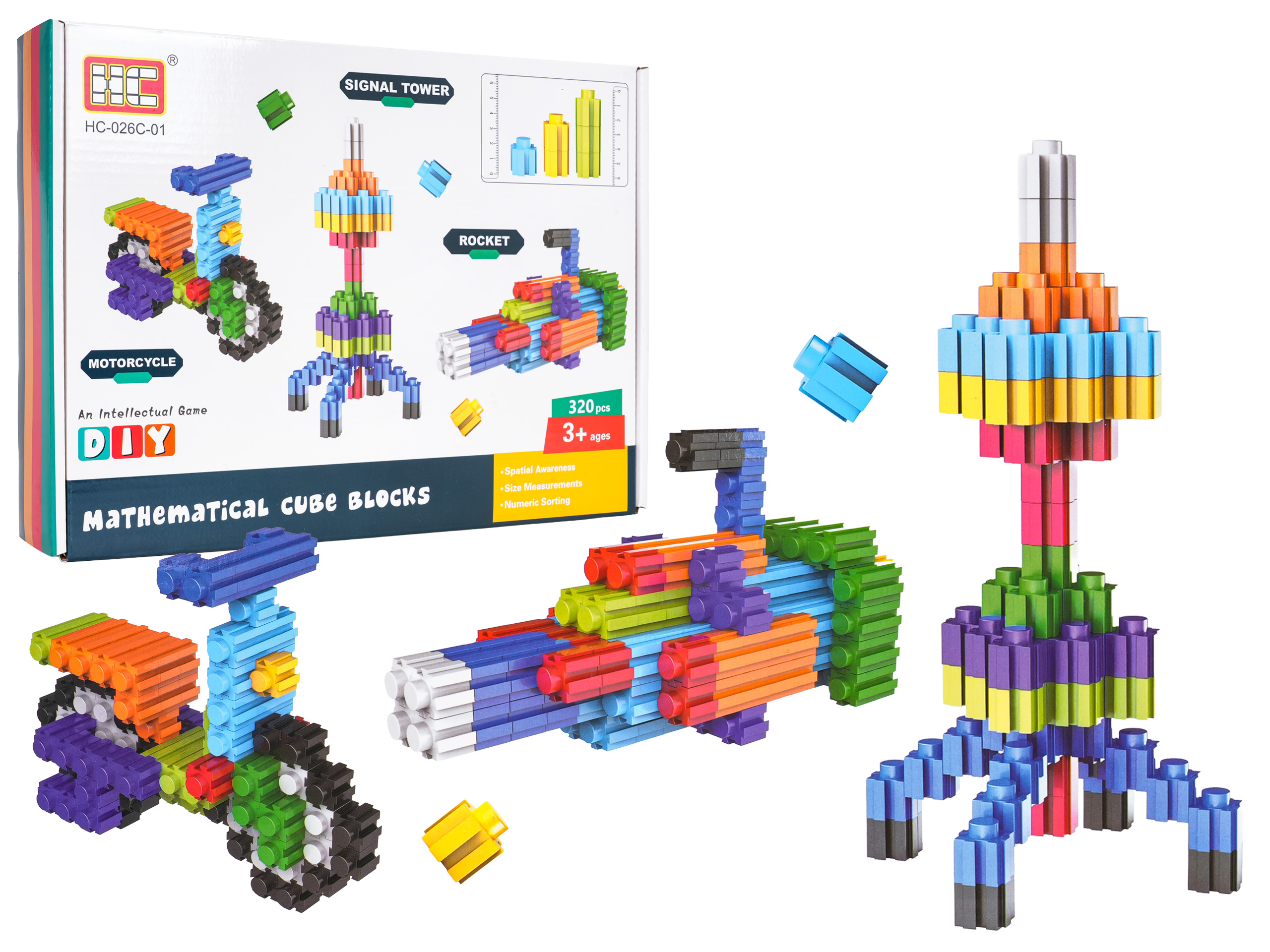 STEAM Building Blocks Set 320pcs.