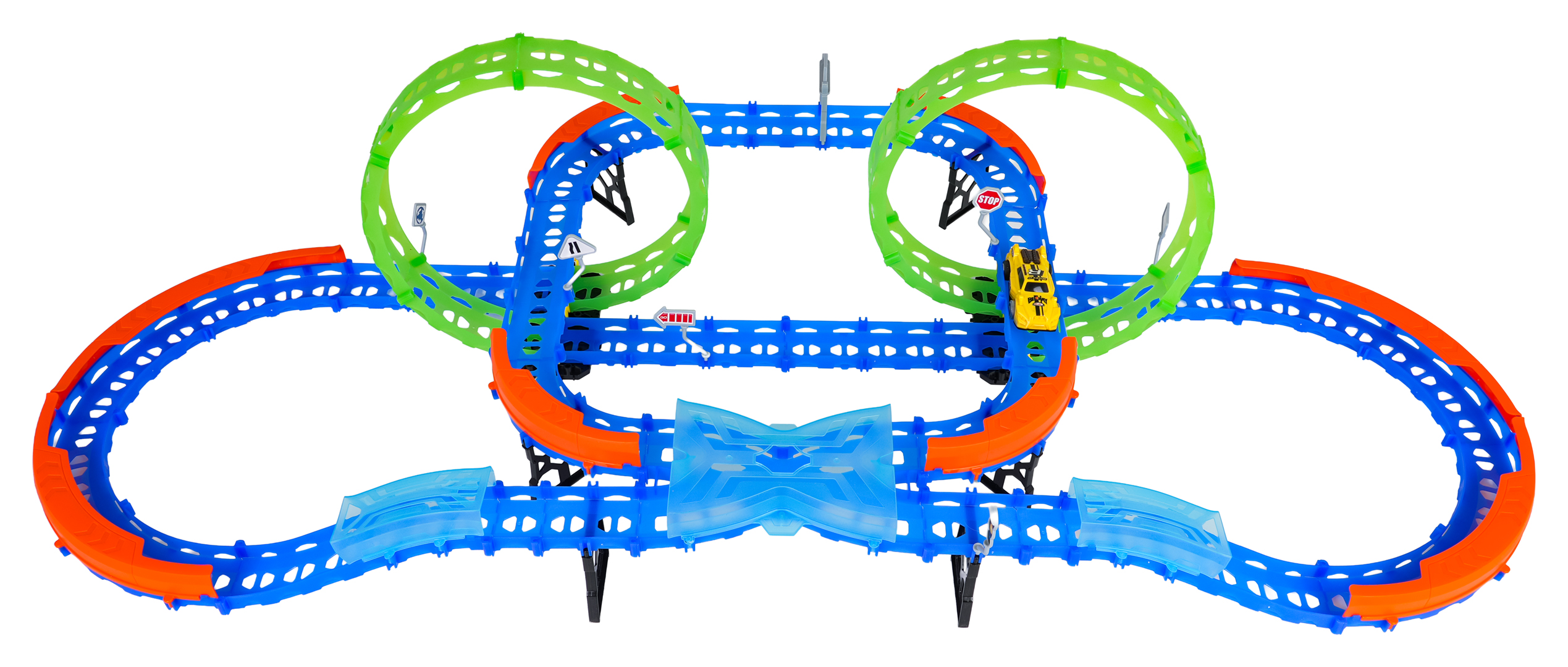 Glow in the Dark Race Track 63pcs.