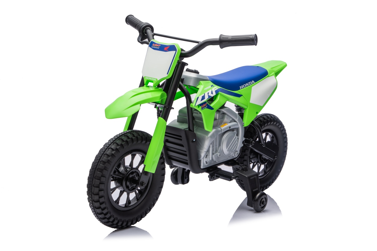 Vehicle Motorcycle HONDA CFR450R Green