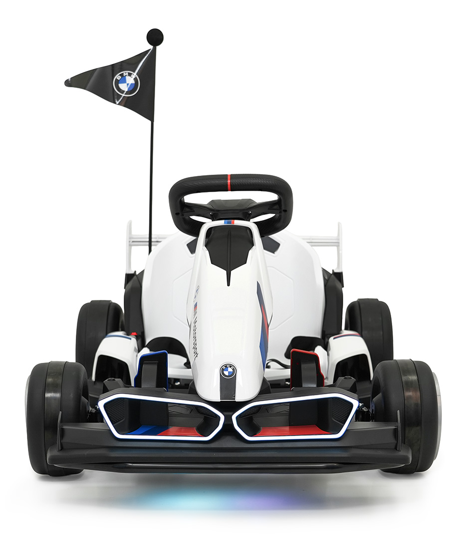 BMW Gokart Vehicle with Drift Function White
