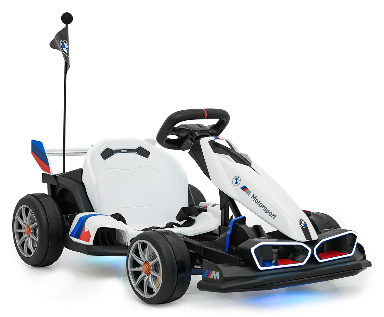 BMW Gokart Vehicle with Drift Function White
