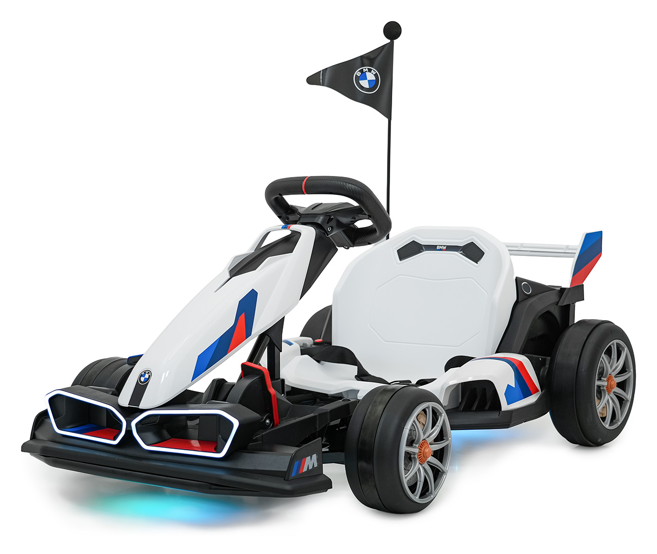 BMW Gokart Vehicle with Drift Function White