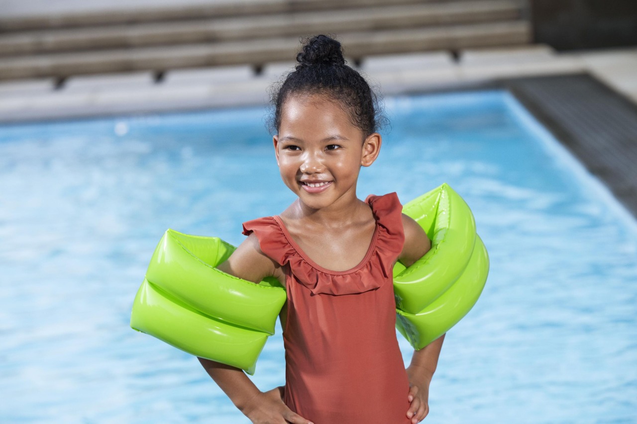 Swimming armbands for children Green BESTWAY 25x20cm
