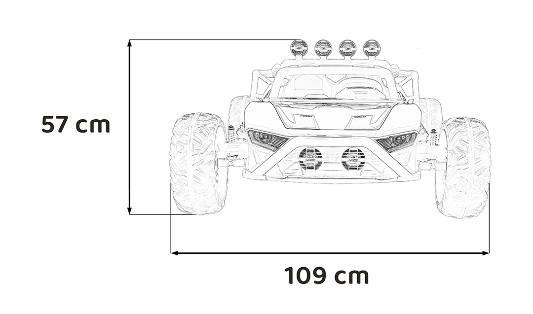 Vehicle Buggy Racing 5 Red