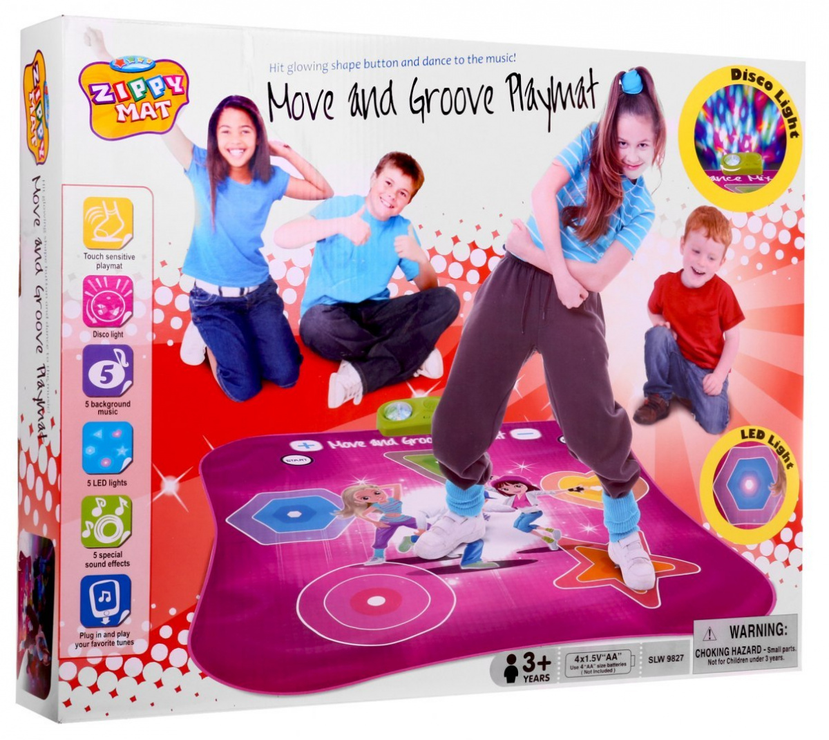 Dance mat Twister Move and Groove