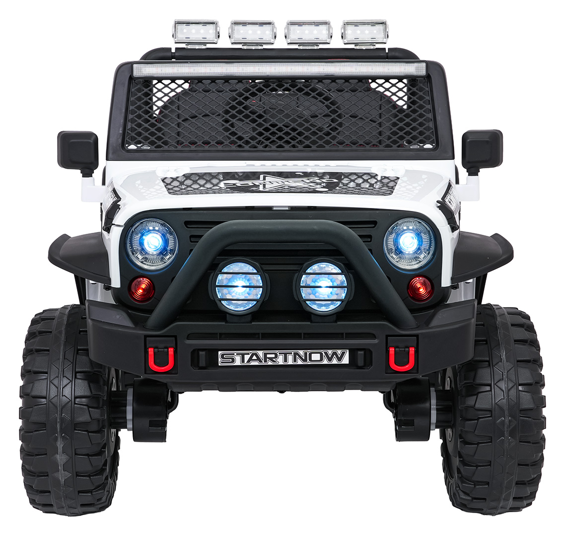 Jeep BEAST 4x4 White Vehicle