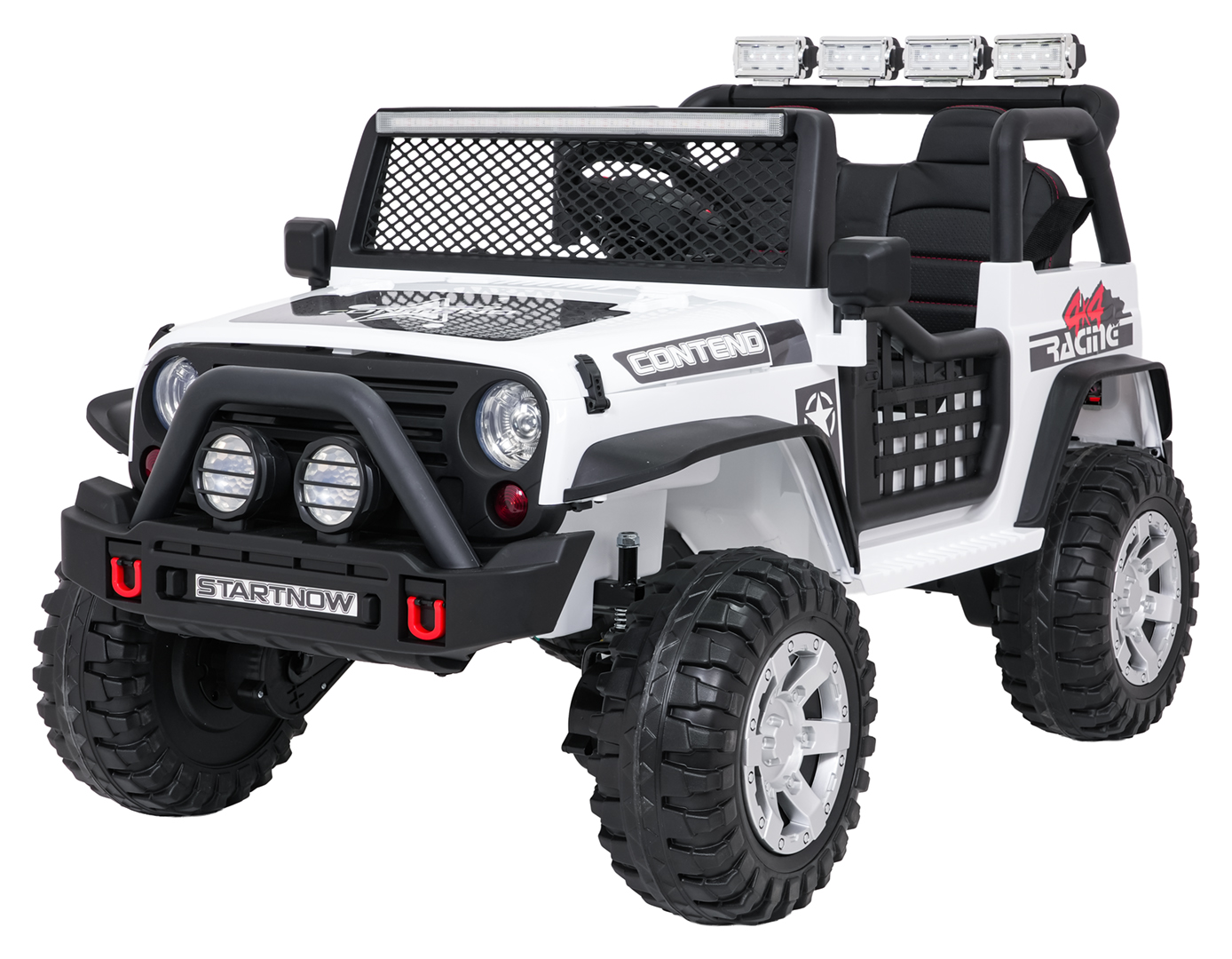 Jeep BEAST 4x4 White Vehicle