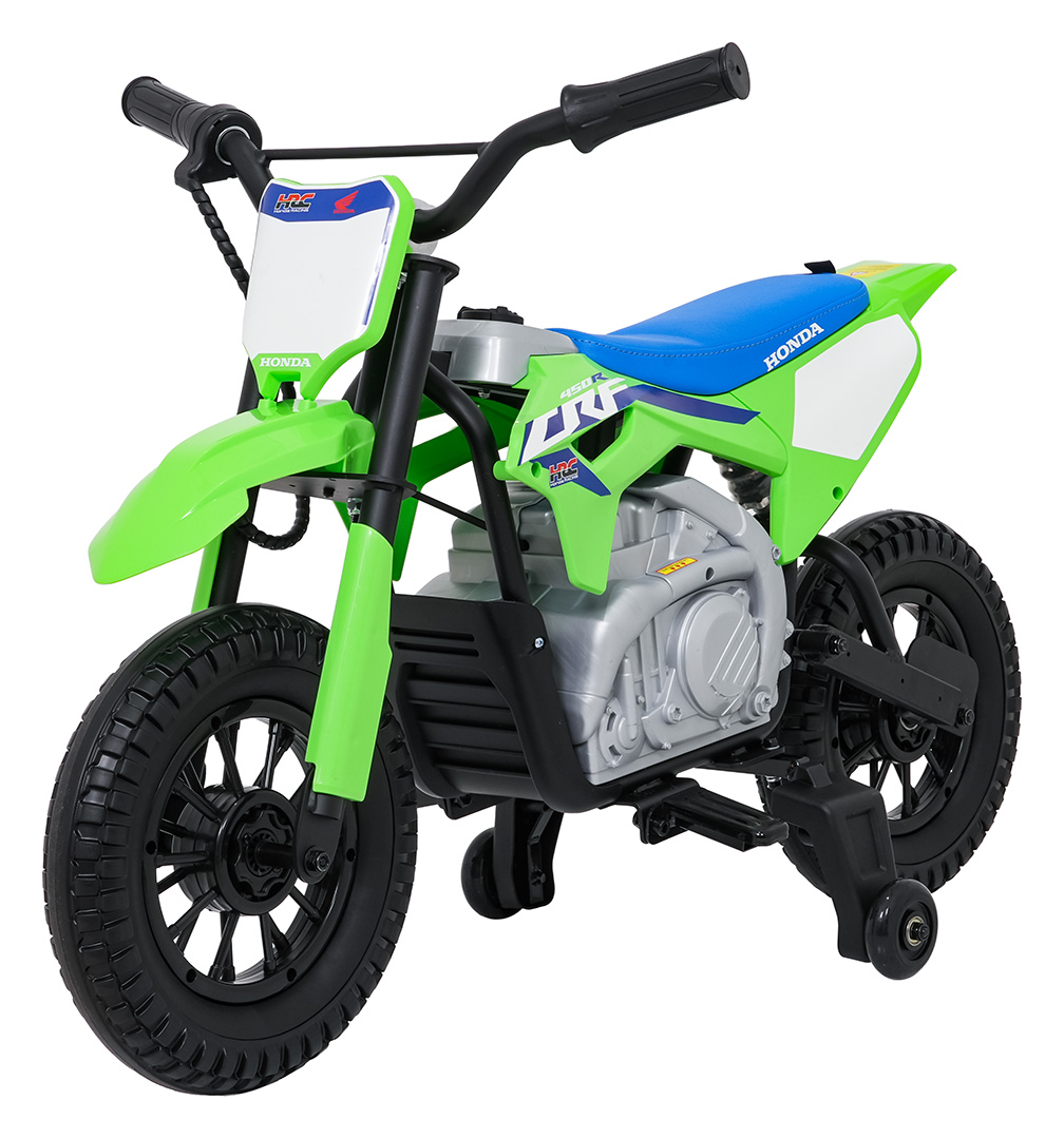 Vehicle Motorcycle HONDA CFR450R Green