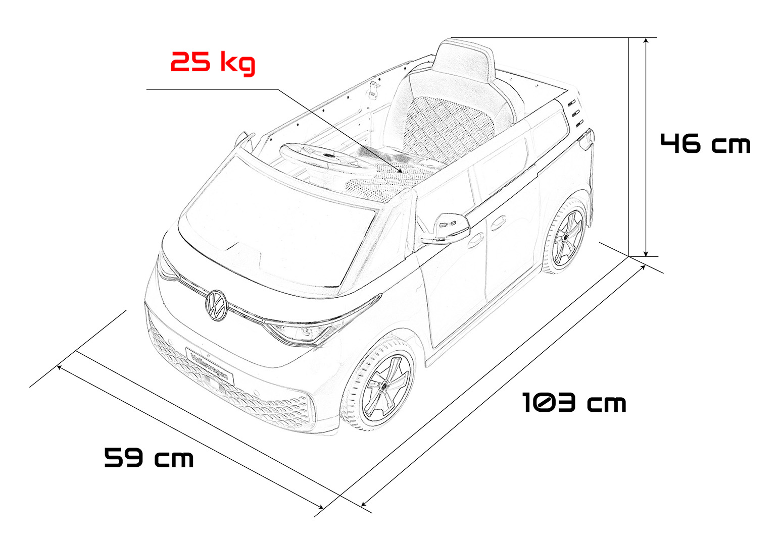 Volkswagen ID BUZZ Pink Vehicle