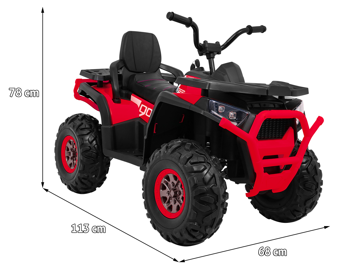 Quad ATV Desert Red