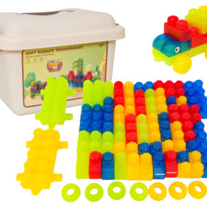 Set of Soft Gel Blocks 82 pieces + Case