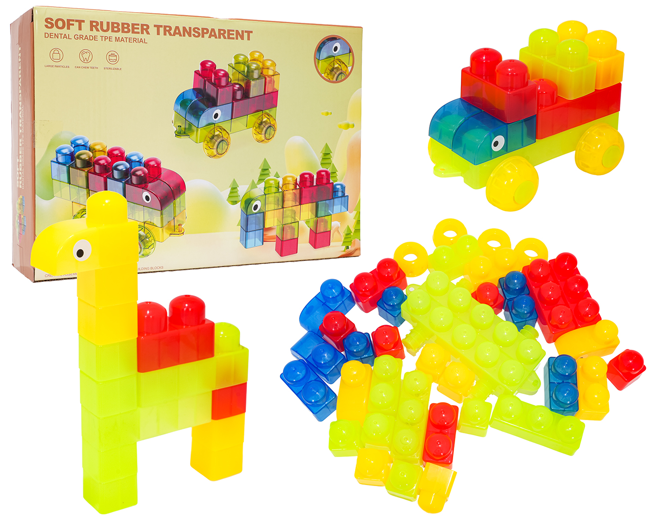 Set of Soft Gel Blocks 37 pcs.