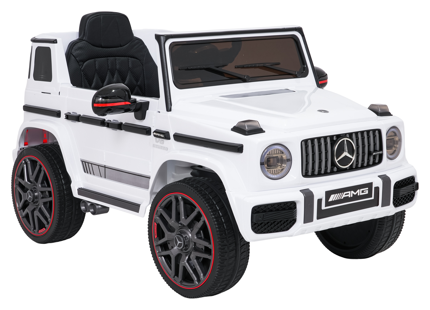 Vehicle Mercedes G63 AMG LIFT White