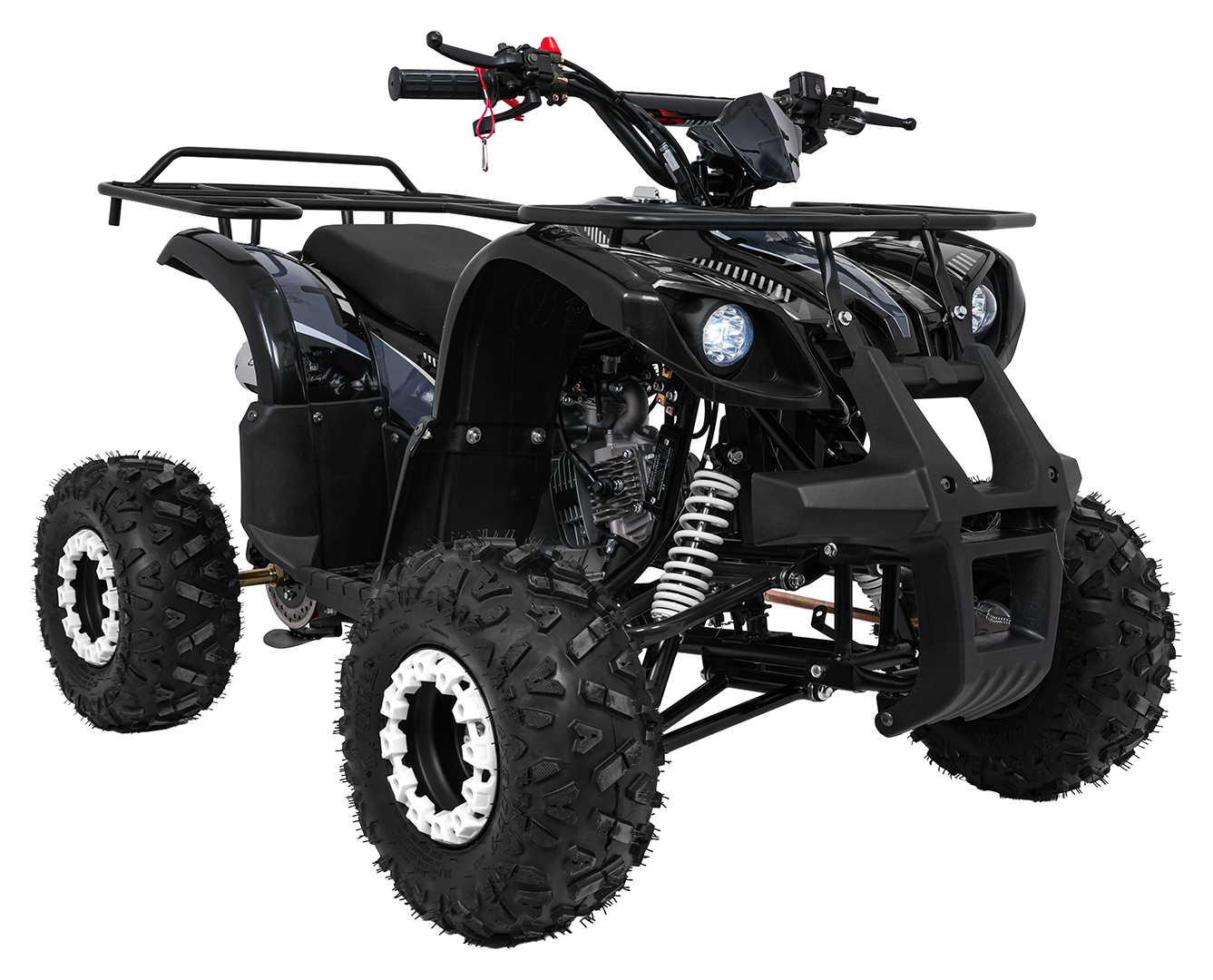 WILDPEAK 110cc Black Combustion Quad Vehicle