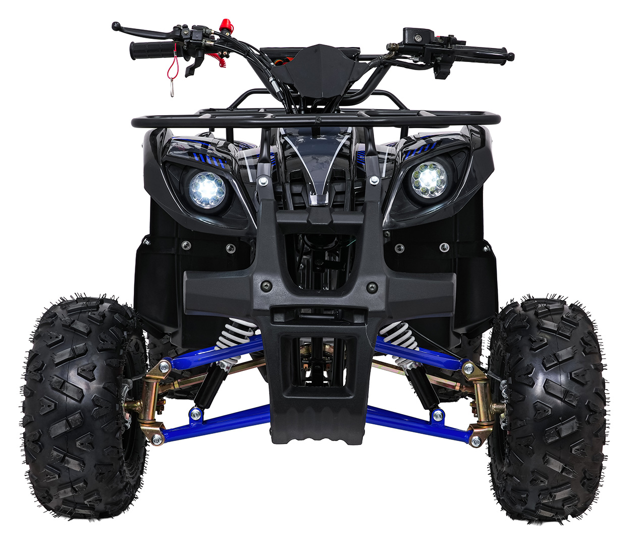WILDPEAK 110cc Blue Combustion Quad Bike