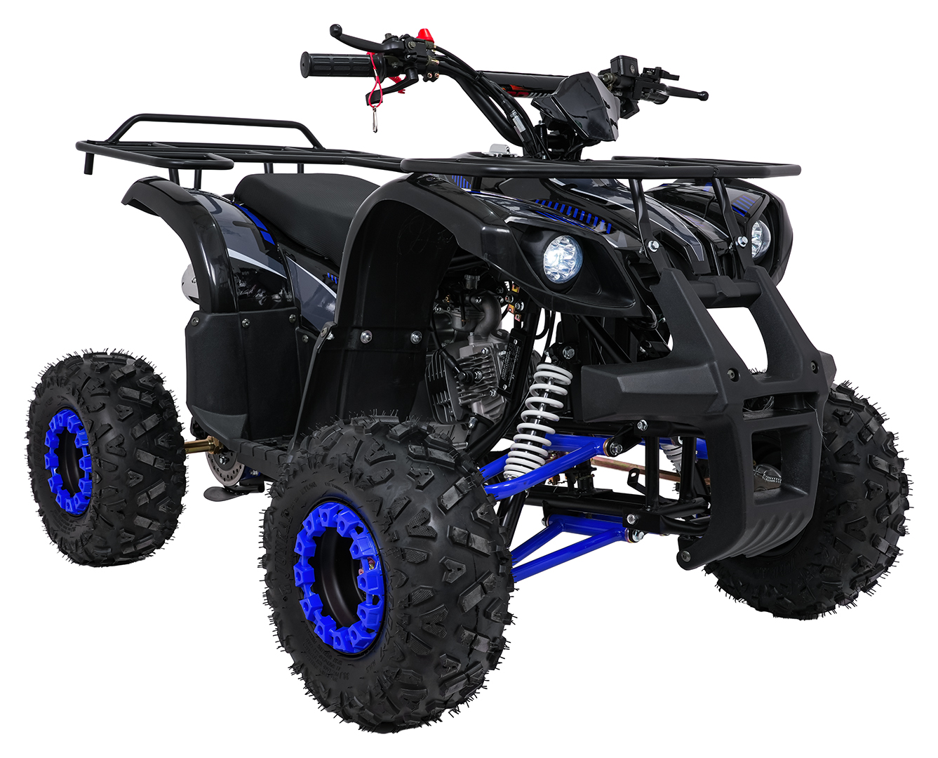 WILDPEAK 110cc Blue Combustion Quad Bike