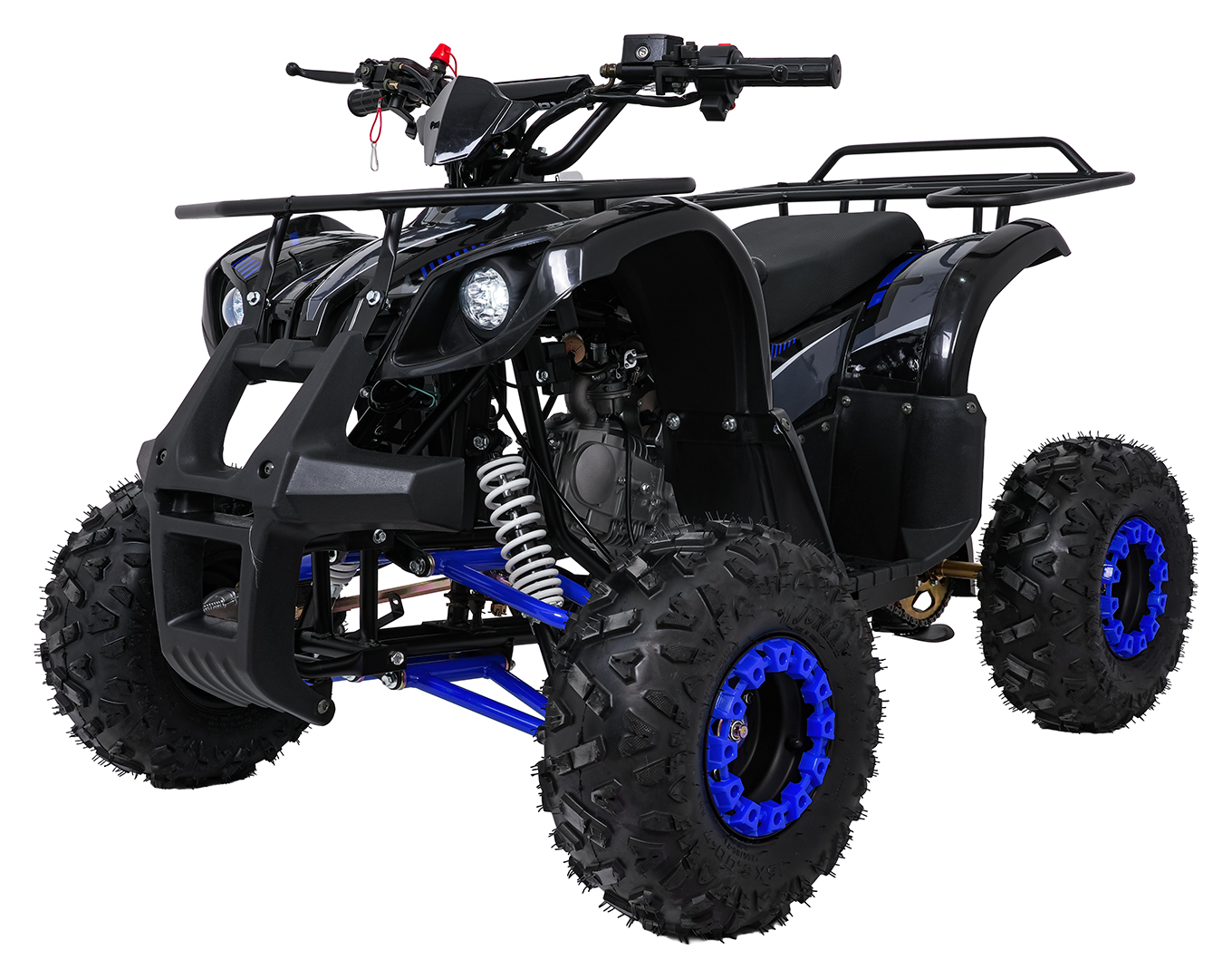 WILDPEAK 110cc Blue Combustion Quad Bike