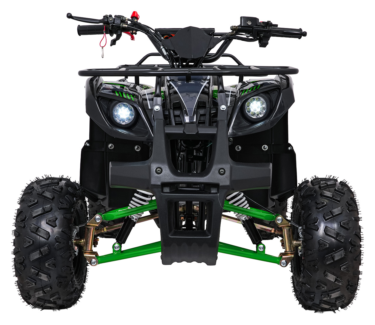 WILDPEAK 110cc Green Gasoline Quad Bike