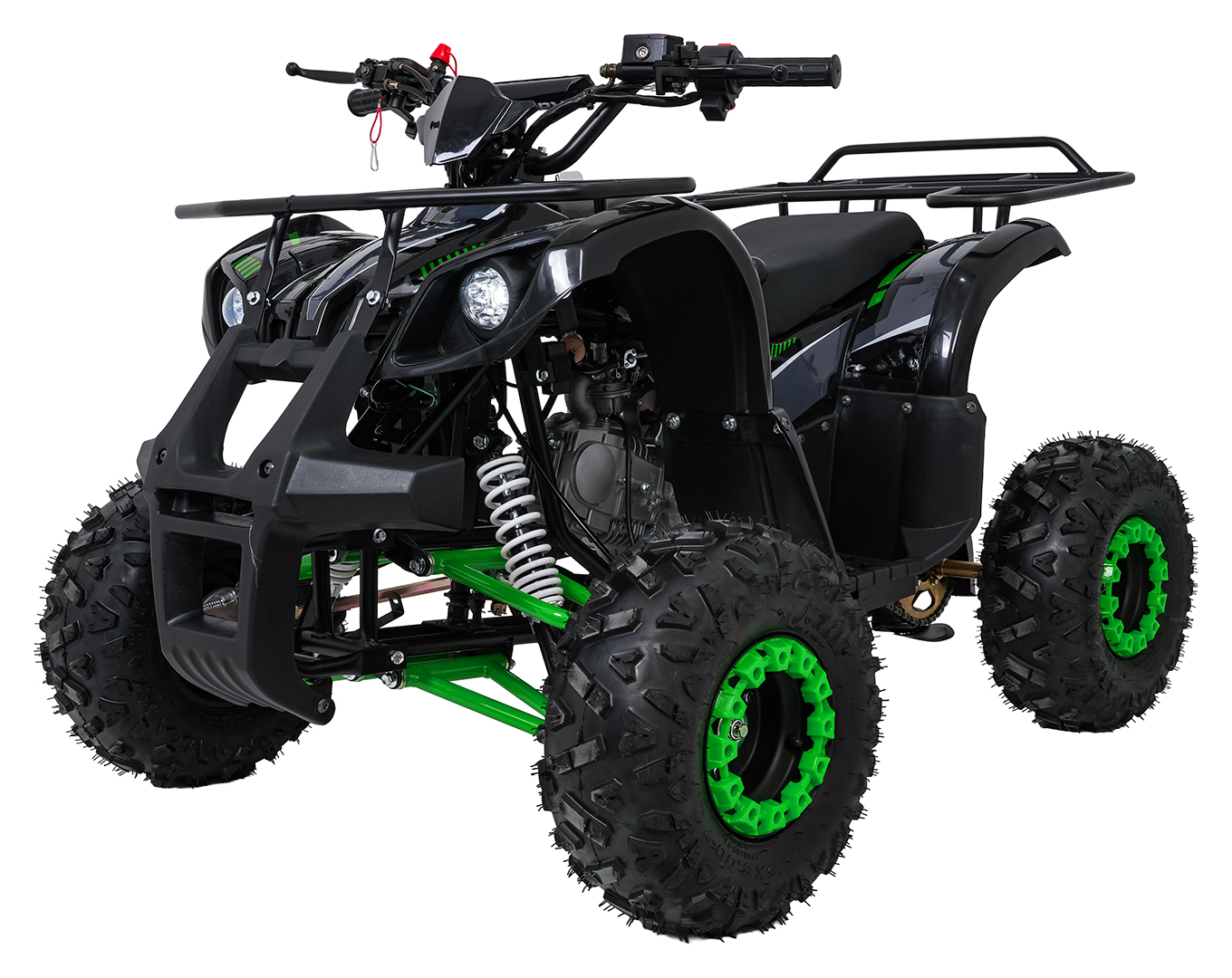 WILDPEAK 110cc Green Gasoline Quad Bike