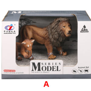 Lion figurica set