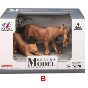 Lioness Figurine Set