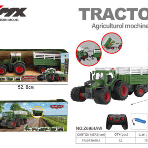 R/C traktor s prikolica i Tipper
