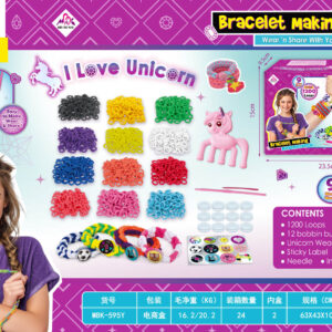 Rubber narukvica Braiding set + pribor