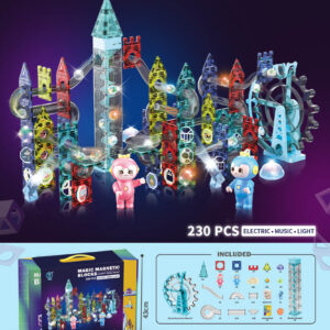 Magnetne kocke staza lopta 230pcs.