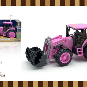 Ružičasta traktor 1:16 s svjetla i zvuk Function