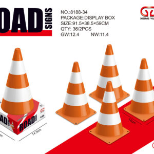 Set of Road Cones