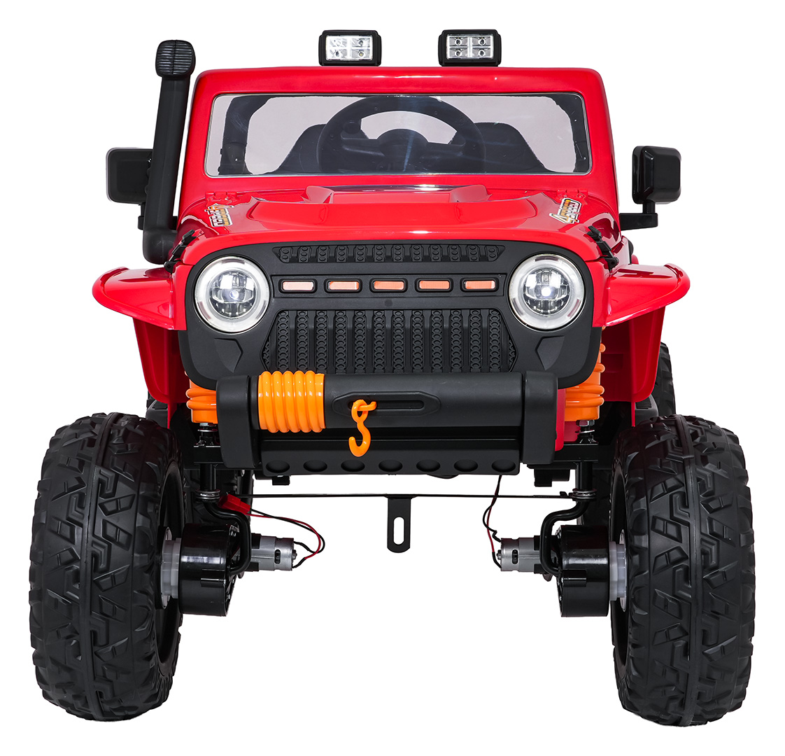 Jeep Monster Red Vehicle