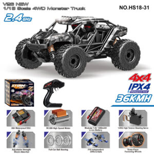 R/C 2.4GHz MONSTER automobil