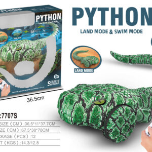 R/C python snake with swimming function