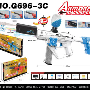 Water Ball Gun Gel White with Smoke Function