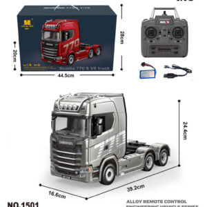 SCANIA 770S R/C truck 1:18 Grey