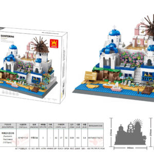 Santorini Building Block Set 1372el.