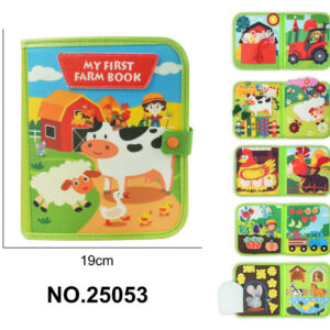 Sensory Book for Young Children Farm