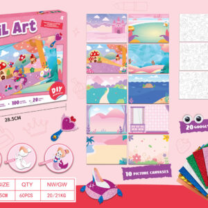 Kreativni Sticker set princeza Edition