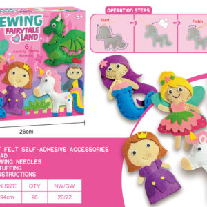 Creative Figure Embroidering Set Princess Edition