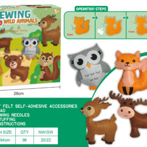 Creative Figure Embroidering Set Animal Edition