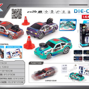 Drift automobil 1:64 HEADWAY + pribor