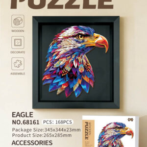 Wooden Jigsaw Puzzle Set 168el. Eagle