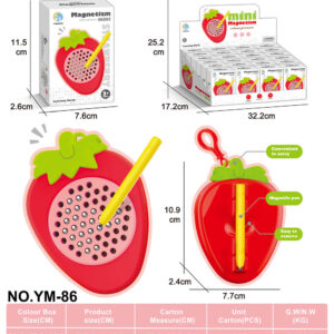 Strawberry Magnetic Board