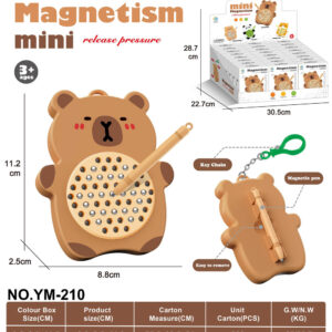 Capybara magnetic board