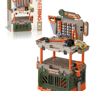 DIY Workshop with Storage and Screwdriver 90el.