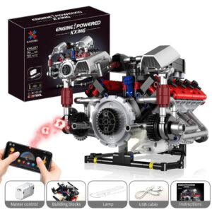 Kocka set Motor s USB i svijetla 700el.