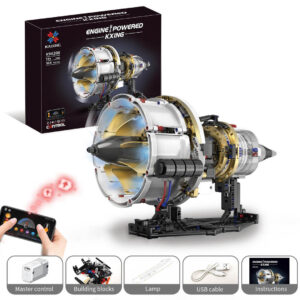 Kocka set Motor s USB i svijetla 564el.