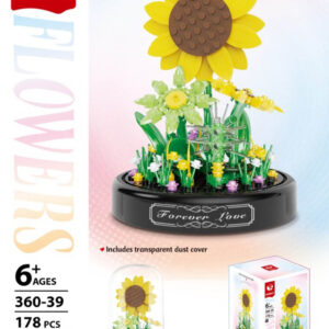 Blossom set with lampshade 178el.