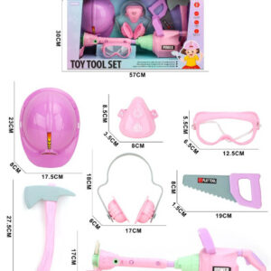 DIY vrtni set alata ružičasta