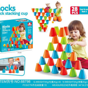 Coloured cups arcade game
